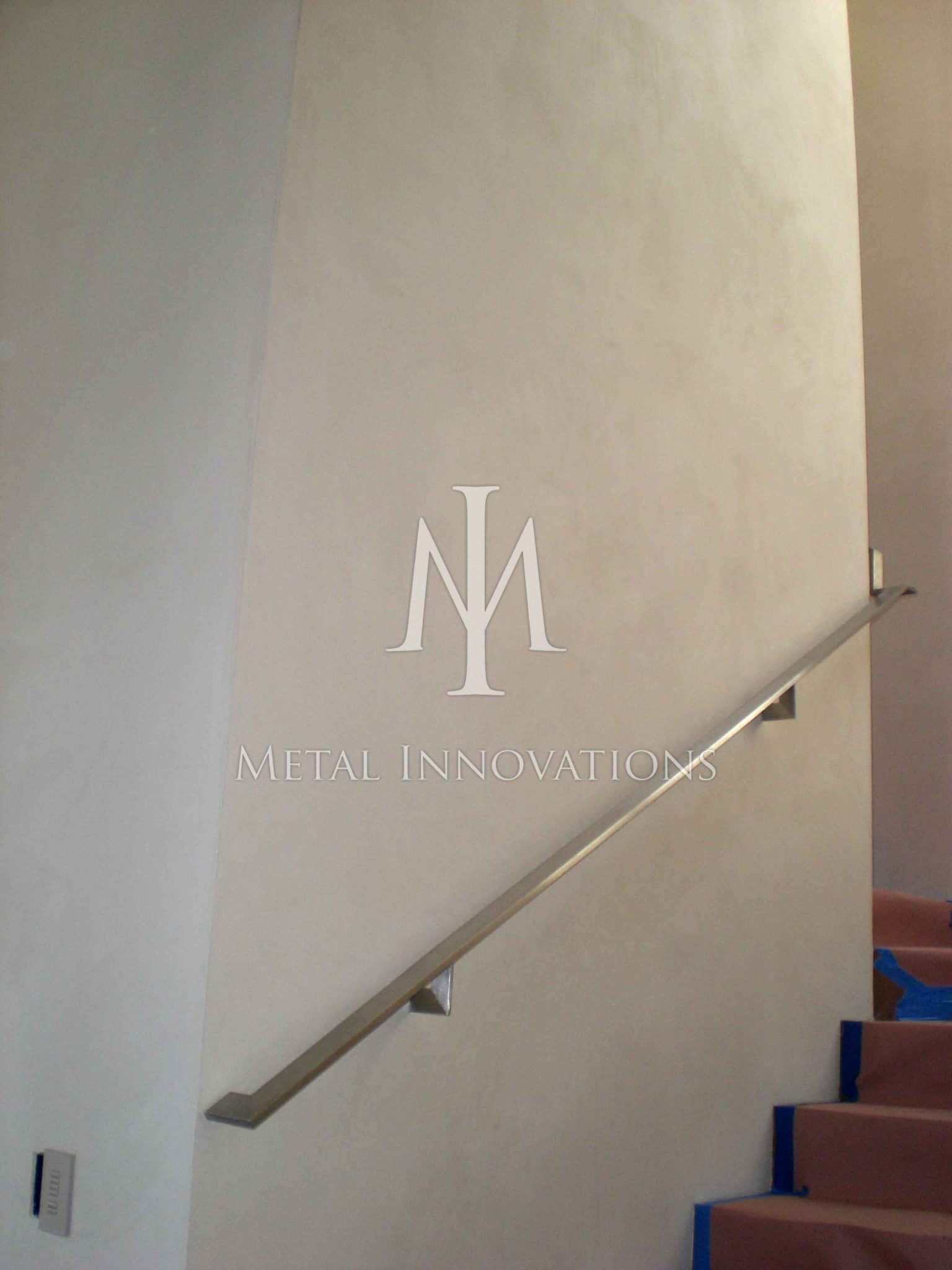 Wall Side Railing Wall Railing Project 2 - Metal Innovations