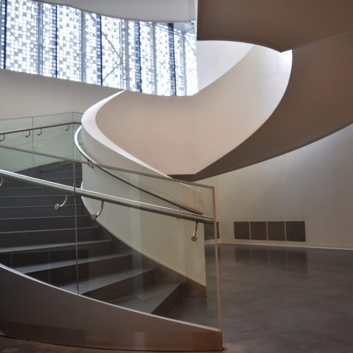Curved Glass Railings