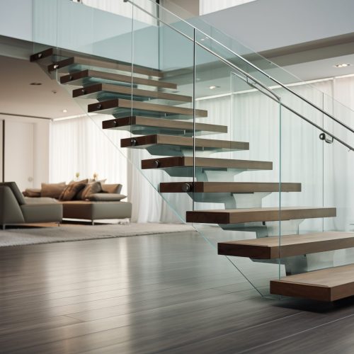 Minimalist Frameless Glass Railings